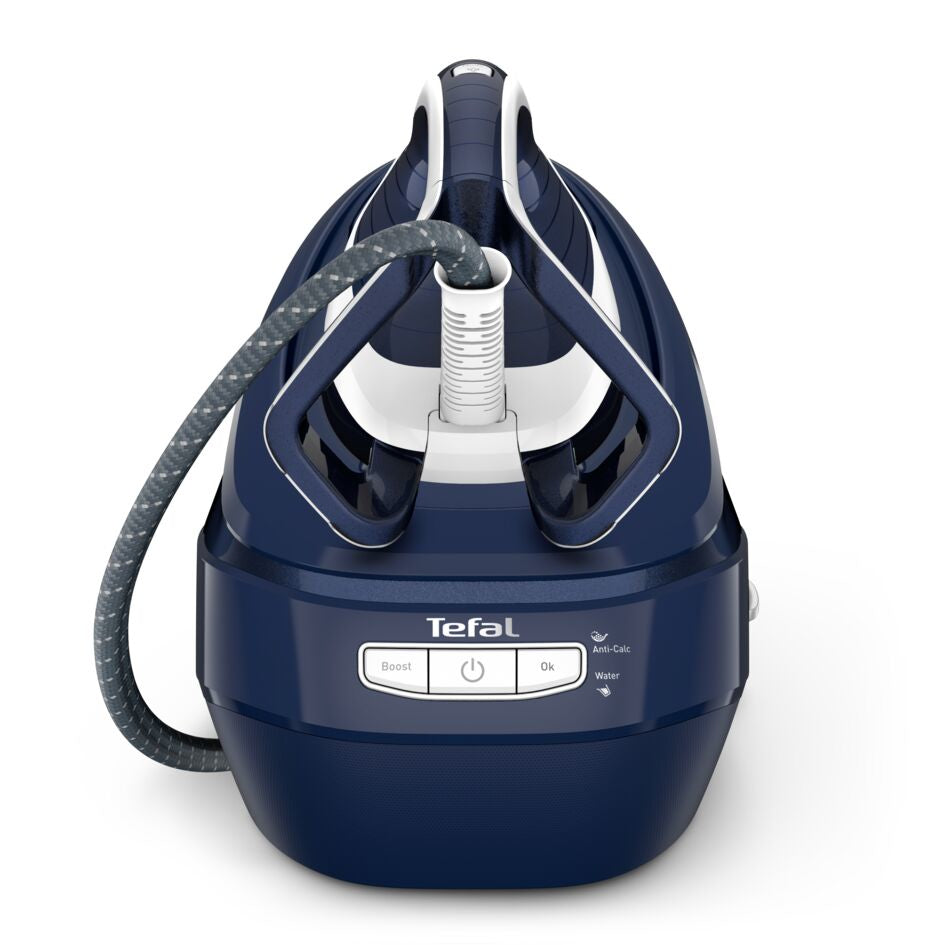 Tefal Pro Express Vision GV9812E0 Dampstrygejern 3000W Blå Hvid
