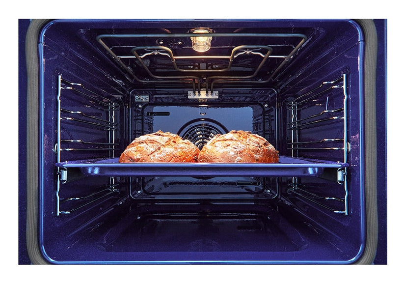 LG WS7D7632WB 76 L Sort, Rustfrit stål