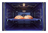 LG WS7D7632WB 76 L Sort, Rustfrit stål