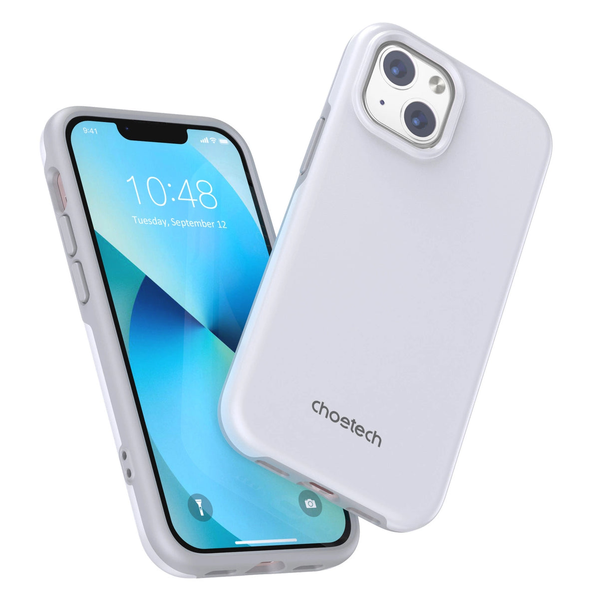 Choetech MFM Anti-drop case Made For MagSafe til iPhone 13 mini hvid (PC0111-MFM-WH)