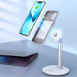 Choetech MFM Anti-drop case Made For MagSafe til iPhone 13 mini hvid (PC0111-MFM-WH)