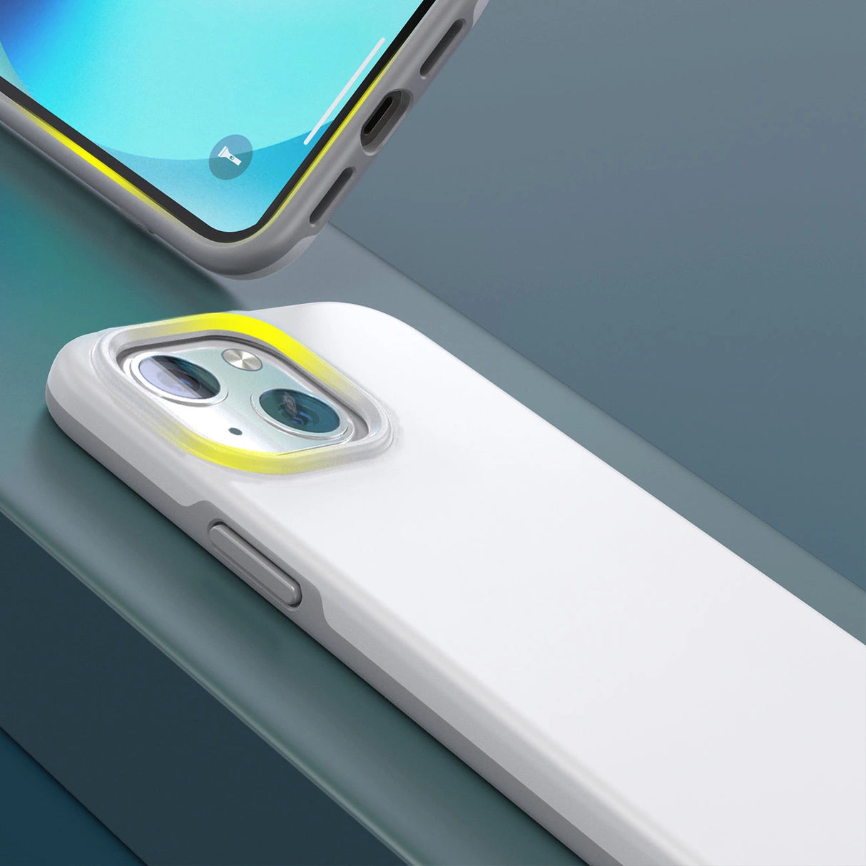 Choetech MFM Anti-drop case Made For MagSafe til iPhone 13 mini hvid (PC0111-MFM-WH)