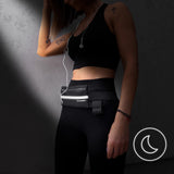 Wozinsky-udvidbar løbebælte sort (WRBBK1)