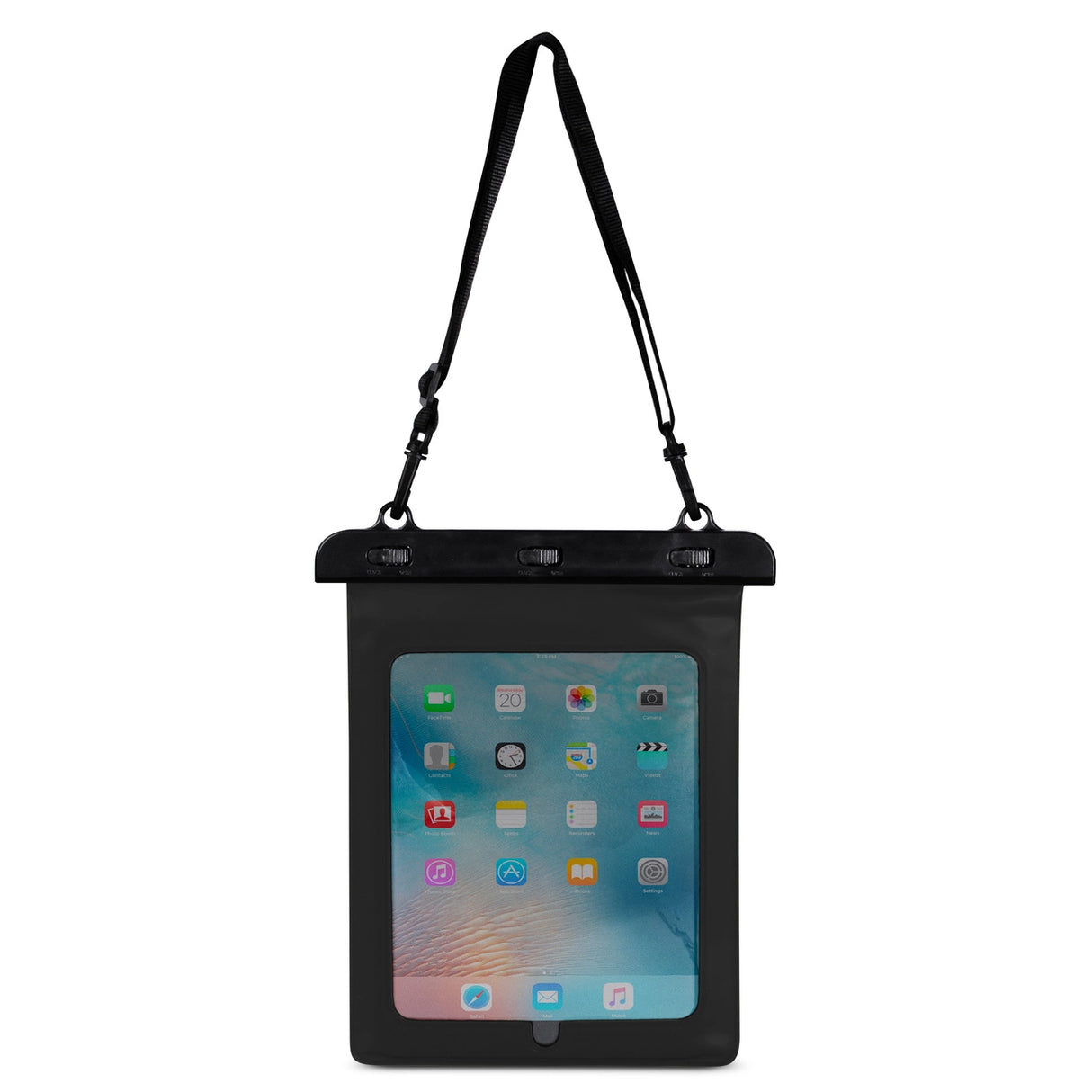 Vandtæt pvc- tabletfoder - sort