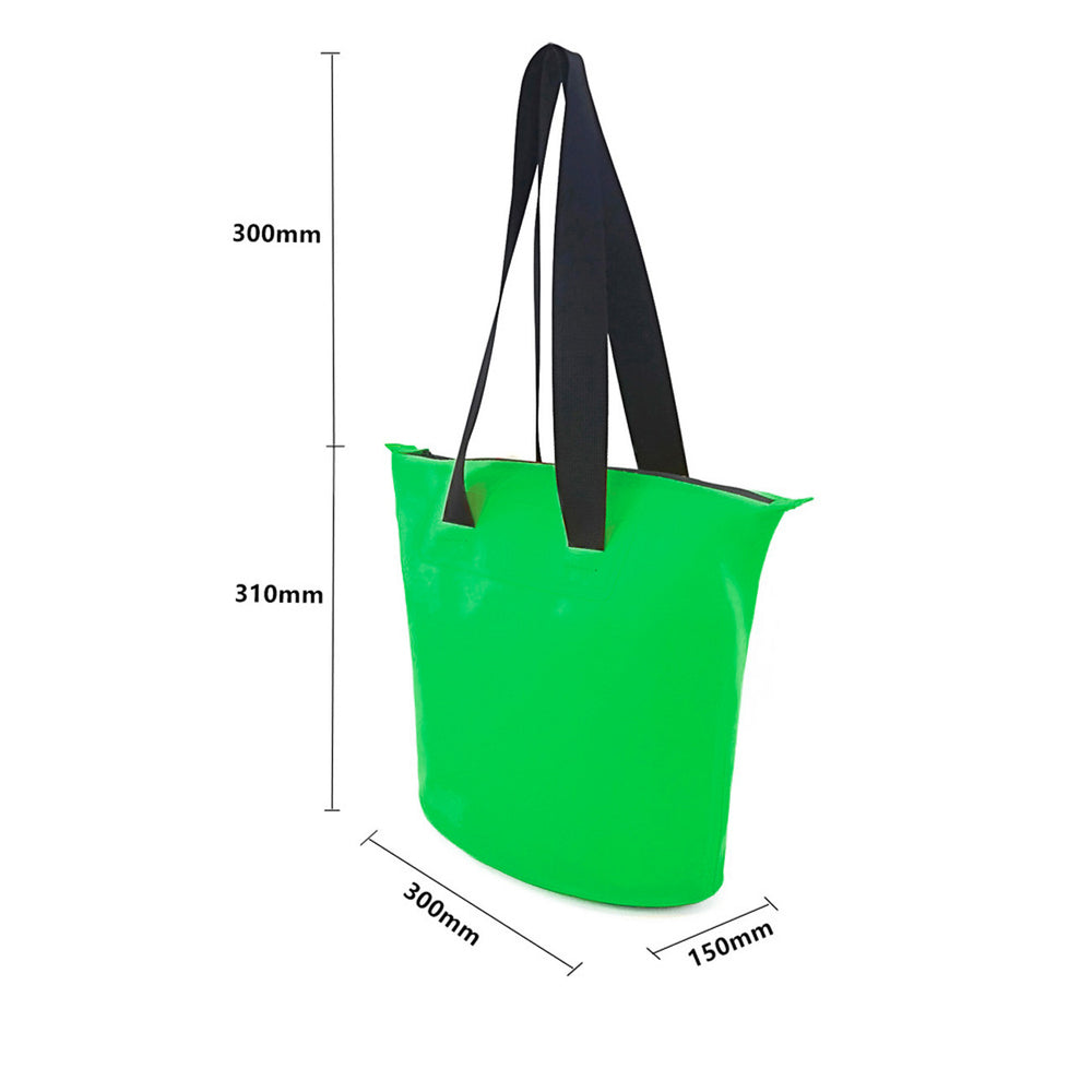 11L vandtæt PVC-pose - grøn