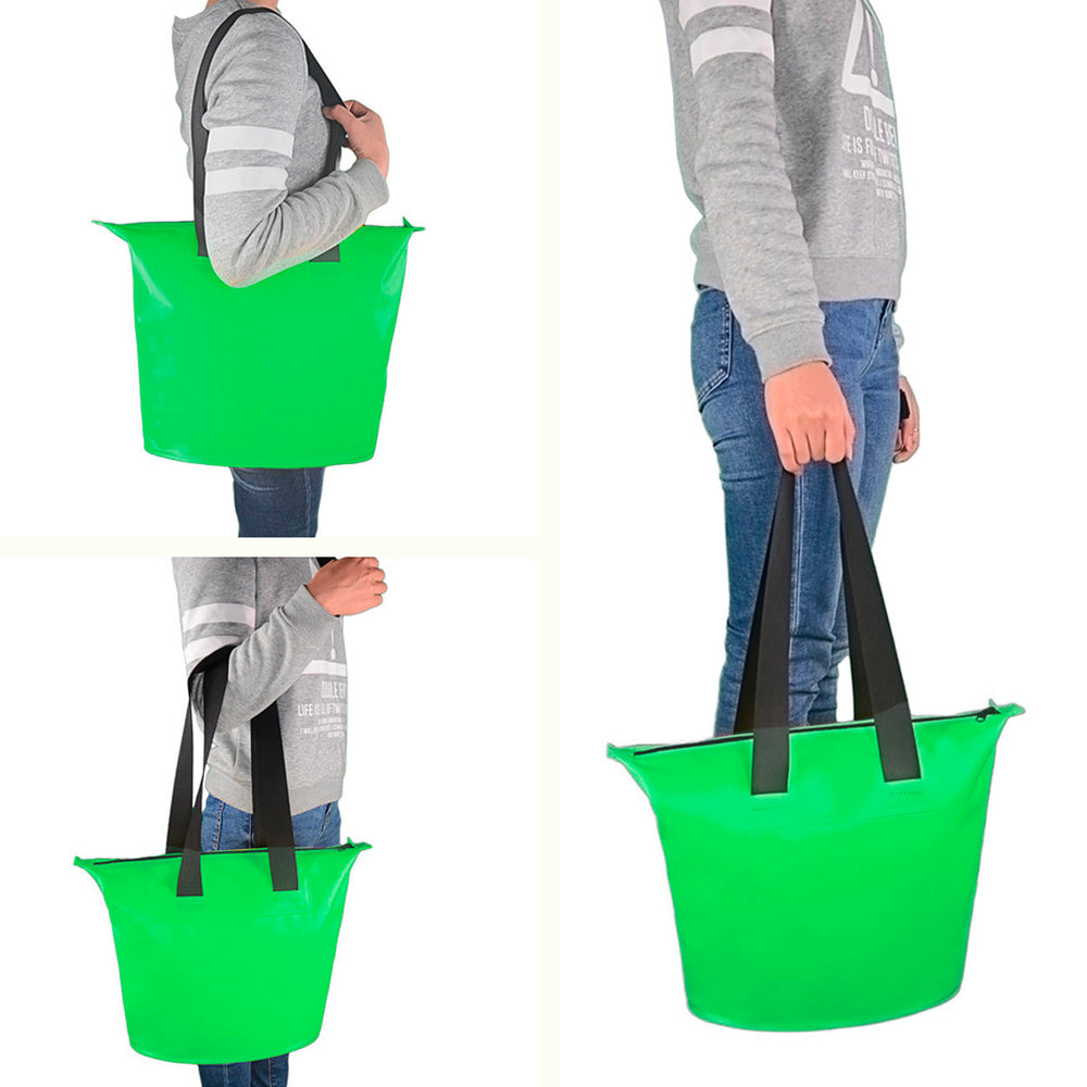 11L vandtæt PVC-pose - grøn