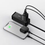 Baseus Compact oplader 2x USB 10.5W sort (CCXJ010201)