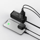 Baseus Compact oplader 2x USB 10.5W sort (CCXJ010201)