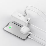 Baseus Compact oplader 2x USB 10,5W hvid (CCXJ010202)