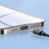 Baseus Frosted Glass Case Cover til iPhone 13 Pro Max Hard Cover med Gel Frame Transparent (ARWS000802)