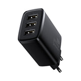 Baseus Compact oplader 3x USB 17W sort (CCXJ020101)