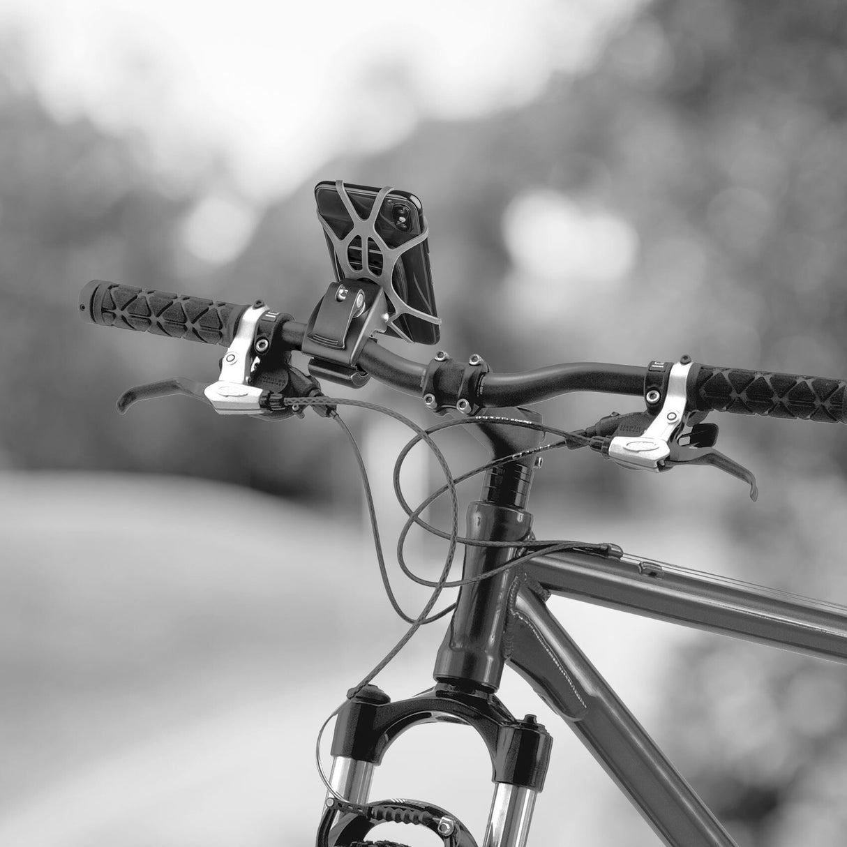 Celly GhostBike Passiv holder MP3 afspiller, Mobiltelefon/Smartphone Sort