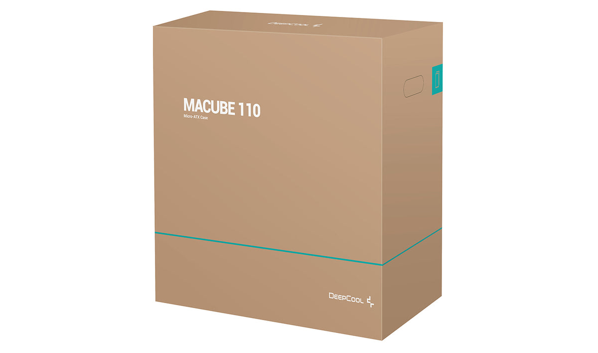 DeepCool MACUBE 110 Tower Mini ITX / micro ATX Sort