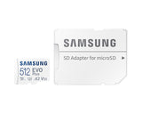 Samsung EVO  MB-MC512KA microSDXC 512GB 130MB/s
