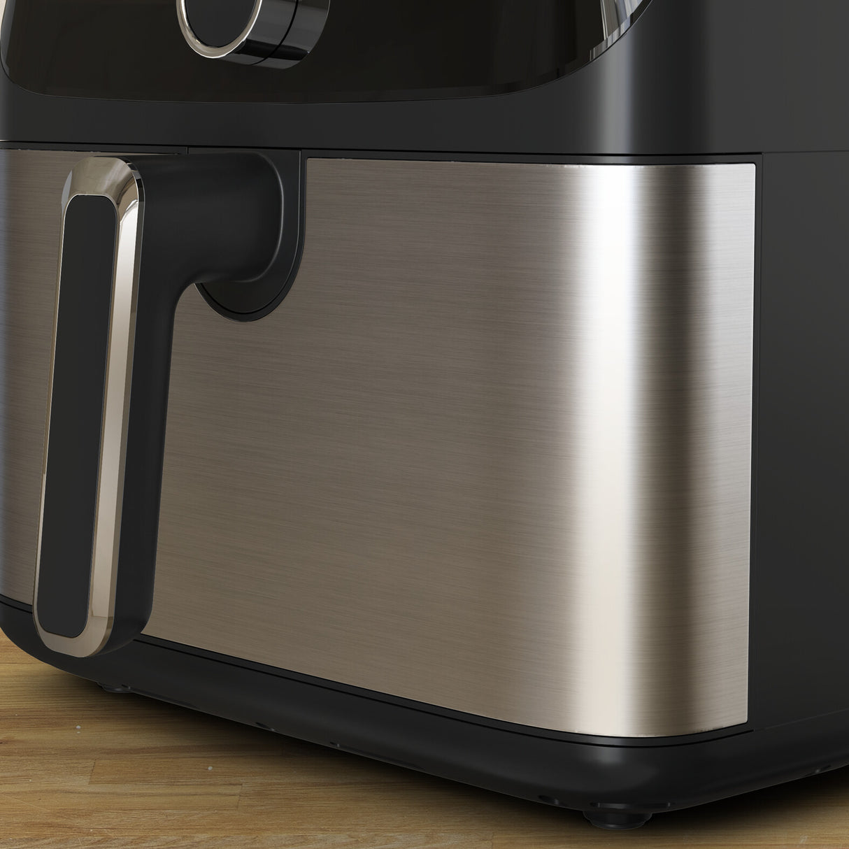 Tefal Easy Fry Mega EY855D10 frituregryde Enkelt 7,5 L Enkeltstående 2020 W Varmluftsteger Sort, Rustfrit stål