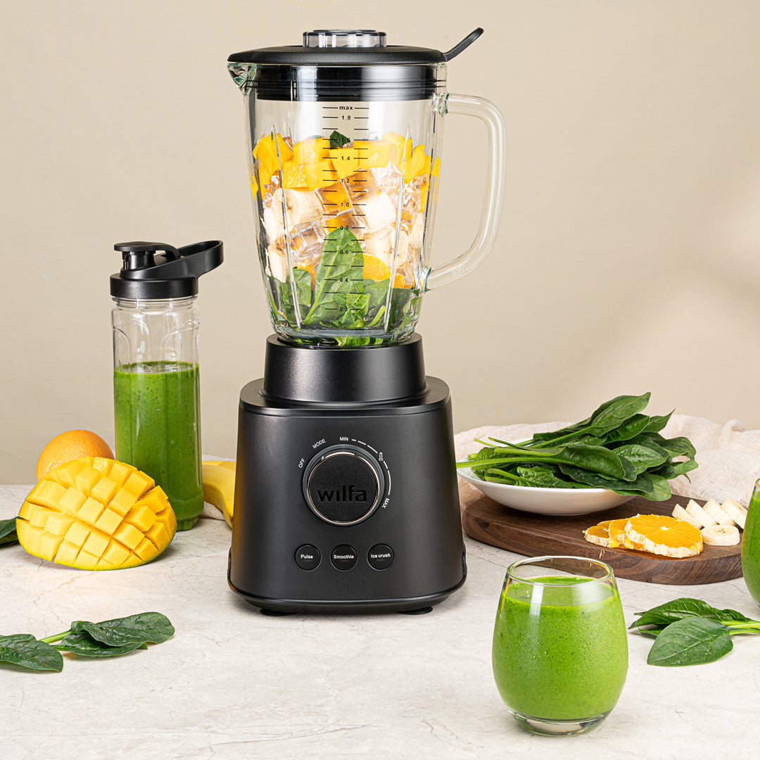 Wilfa 609906 blender 1,8 L Bærbar blender 1800 W Sort