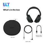 Sony WHULT900NB hovedtelefoner/headset Kabel & trådløs Opkald/musik Bluetooth Sort