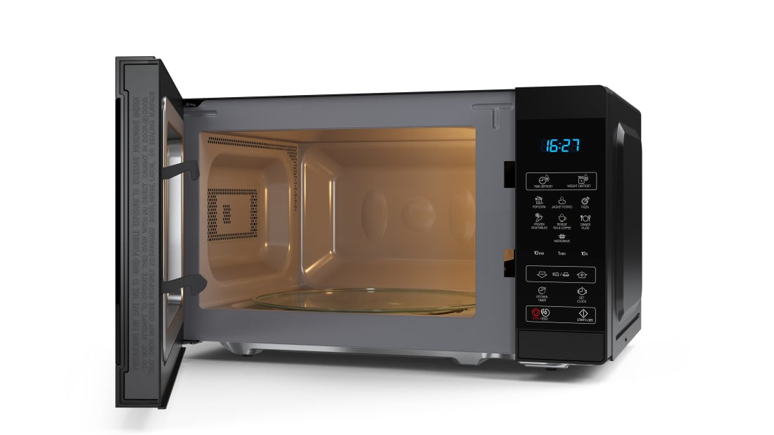 Sharp YC-MS02E-B mikrobølgeovn Sort Solo mikroovn Bordplade 20 L 800 W
