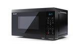 Sharp YC-MS02E-B mikrobølgeovn Sort Solo mikroovn Bordplade 20 L 800 W