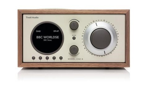 Tivoli Audio Model One+ radio walnut/beige