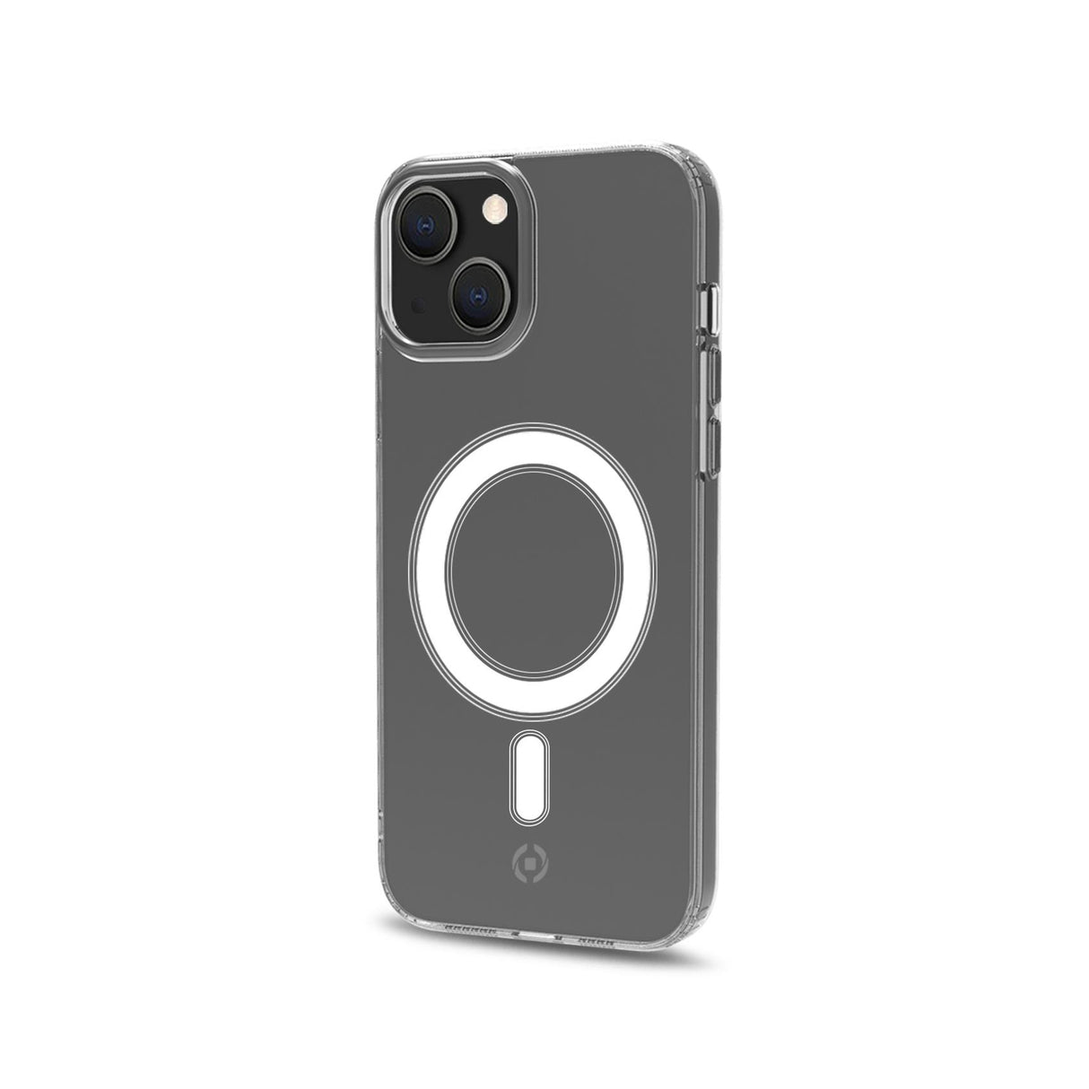 Celly GELSKINMAG iPhone 13 mobiltelefon etui 15,5 cm (6.1") Cover Transparent, Hvid