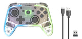 SPEEDLINK RAIT NX Transparent Bluetooth/RF/USB Gamepad Analog/digital PC, Android, Nintendo Switch Lite, Nintendo Switch OLED, Playstation 3