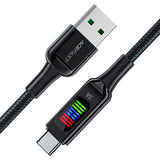 ACEFAST C7-04 USB-kabel 1,2 m USB A USB C 100 W Sort