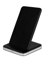 Vivanco QICHARSTANDVV10 Smartphone Aluminium, Sort USB Trådløs opladning Hurtig opladning Indendørs