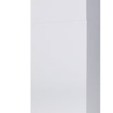 Eico 3353 skorsten, lang, hvid, Eicoe24/Eicoe35