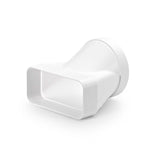 Eico 5673 overgangsstuds 80x170 - Ø125
