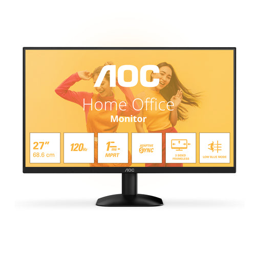AOC B3 27B35HM computerskærm 68,6 cm (27") 1920 x 1080 pixel Fuld HD LED Sort