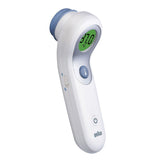 Braun BNT300WE digital kropstermometer Termometer med fjernregistrering Hvid Pande Knapper