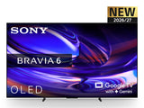 Sony K-55A65 139.7 cm (55") 4K Ultra HD Smart TV Wi-Fi Black