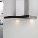 Eico Lucca P 90 EM ECO Vægmonteret Sort, Rustfrit stål 595 m³/t