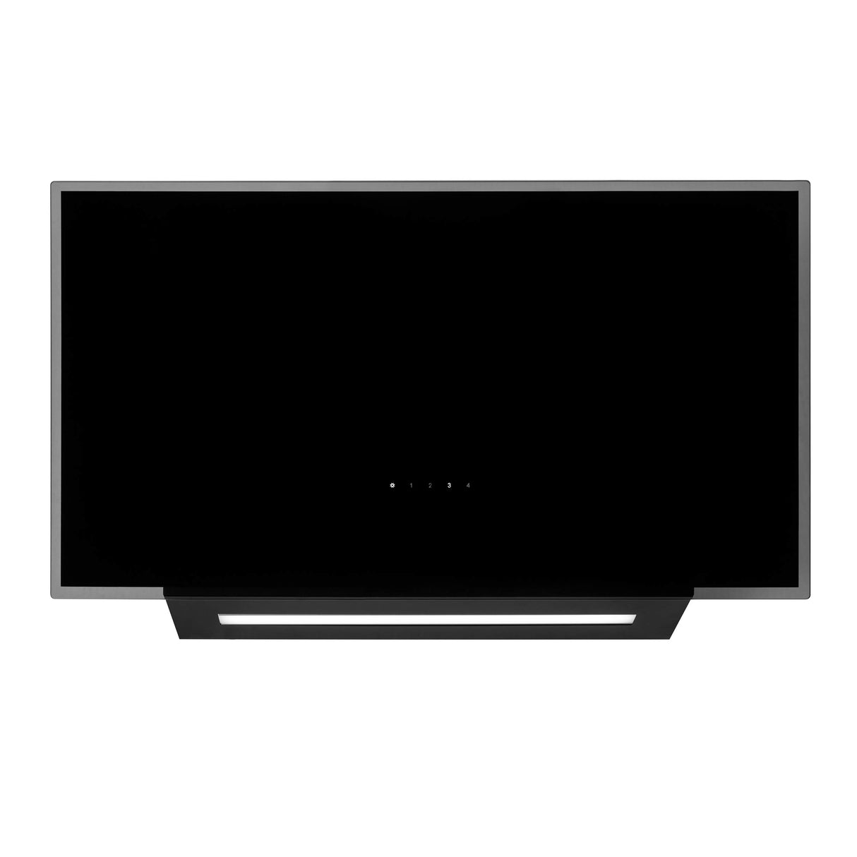 Eico FRAME 80 N Vægmonteret Sort 715 m³/t
