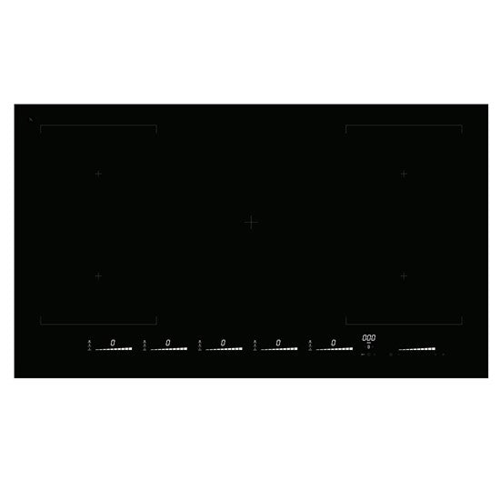Eico 90 FUSION IQWP - LINK Sort Indbygget 90 cm Zone induktionskogeplade 5 zone(s)