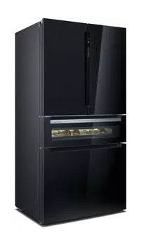 Siemens KF96RSBEA side-by-side køle-fryseskab Fritstående 572 L Sort