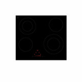 Eico 60 HF2D Sort Indbygget 58 cm Keramisk 4 zone(s)