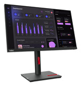 Lenovo ThinkVision T24i-30 LED display 60,5 cm (23.8") 1920 x 1080 pixel Fuld HD Sort