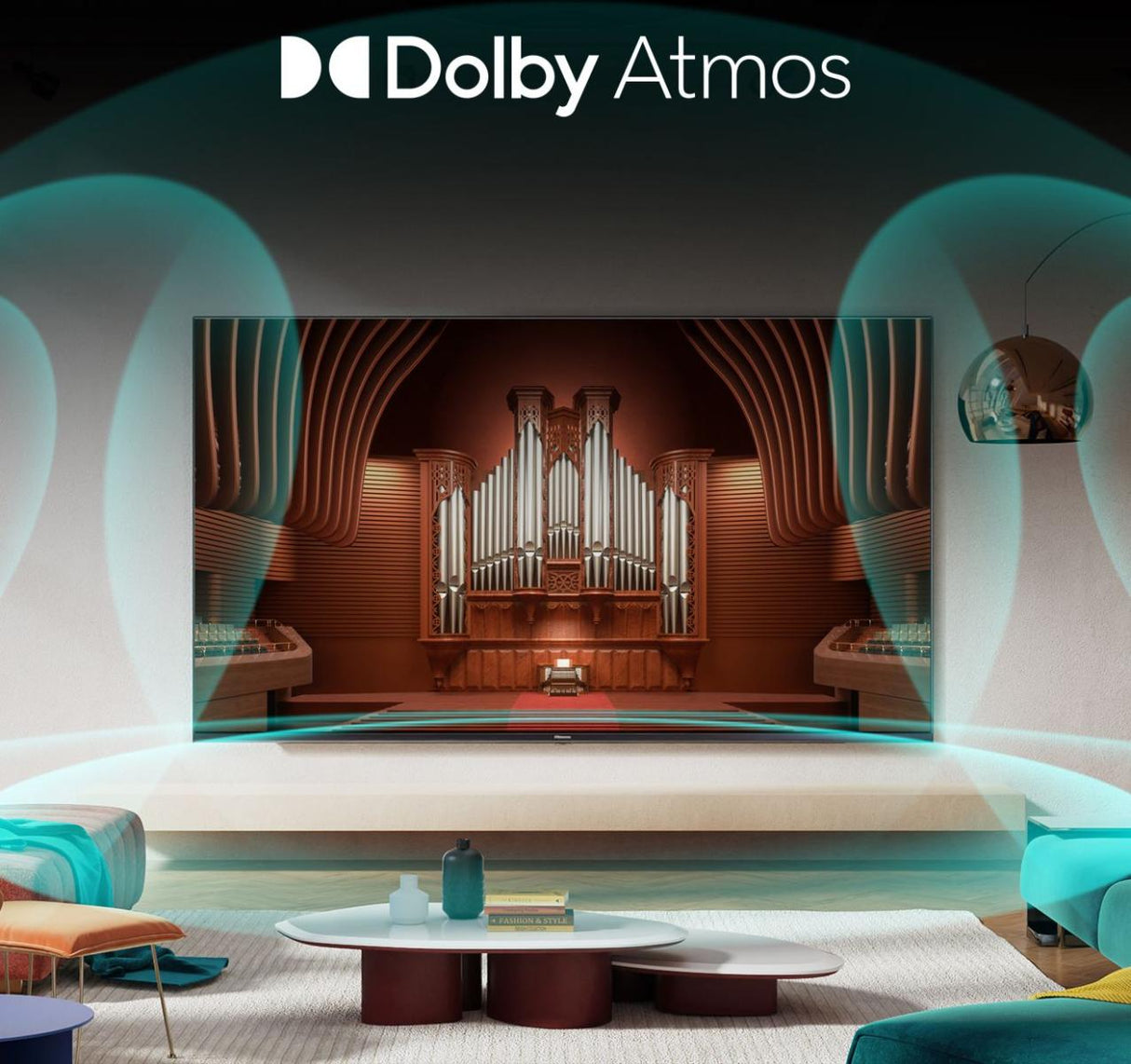 Hisense 55U7NQ 55 4K UHD (2160p) Sort Mørkegrå