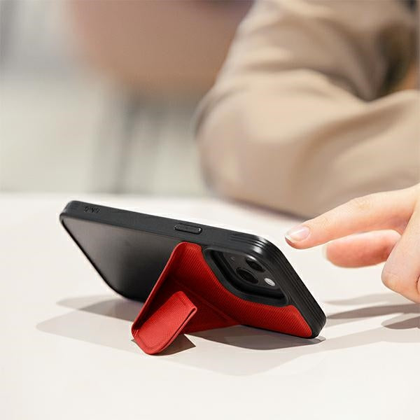 Uniq Transforma MagSafe-hylster til iPhone 13 - rød