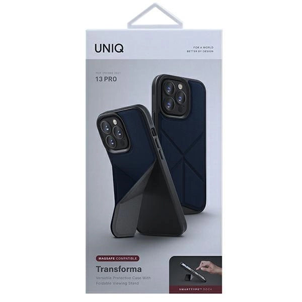 Uniq Transforma MagSafe-hylster til iPhone 13 Pro / iPhone 13 - blå