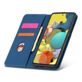 Magnetkort Hylde Hylde Til Samsung Galaxy A13 5G lommepung tegnebog Kortholder Blå