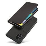 Magnetkort Hylde Hylde til Xiaomi Redmi Note 11 Pro Pouch Wallet Kortholder Sort