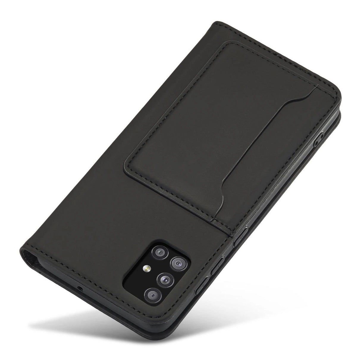 Magnetkort Hylde Hylde til Xiaomi Redmi Note 11 Pro Pouch Wallet Kortholder Sort