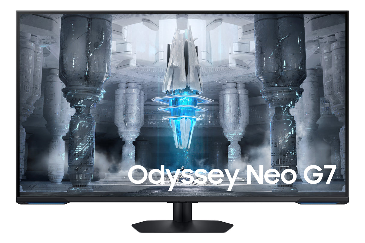 Samsung S43CG700NU computerskærm 109,2 cm (43") 3840 x 2160 pixel 4K Ultra HD LED Sort, Hvid