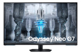Samsung S43CG700NU computerskærm 109,2 cm (43") 3840 x 2160 pixel 4K Ultra HD LED Sort, Hvid
