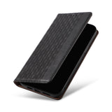 Magnet Strap Case til iPhone 12 Pro lommepung + Mini Lanyard Pendant sort