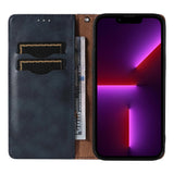 Magnet Strap Case til iPhone 12 Pro Max Pouch Wallet + Mini Lanyard Pendant Blå