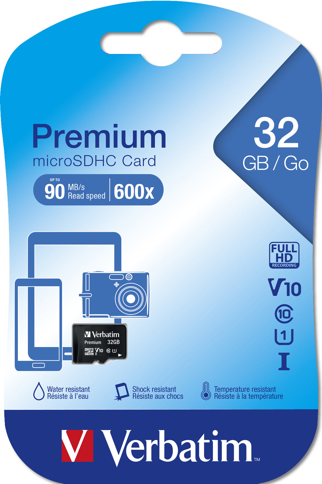 Verbatim Premium 32 GB MicroSDHC Klasse 10